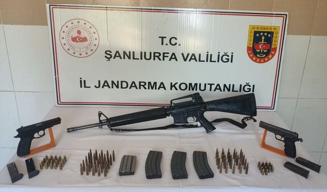 Şanlıurfa'da silah kaçakçılığı operasyonunda 4 şüpheli yakalandı