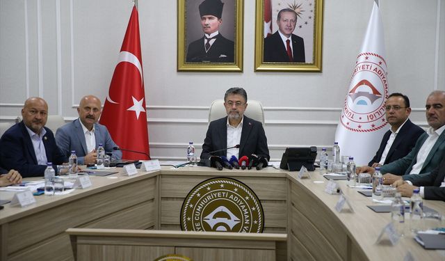 Tarım ve Orman Bakanı Yumaklı, Adıyaman'da 'Sektör Paydaşları Toplantısı'nda konuştu: