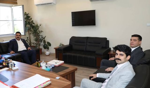 Viranşehir Kaymakamı Ülkü'den Cumhuriyet Başsavcısı ile Adalet Komisyonu Başkanına ziyaret