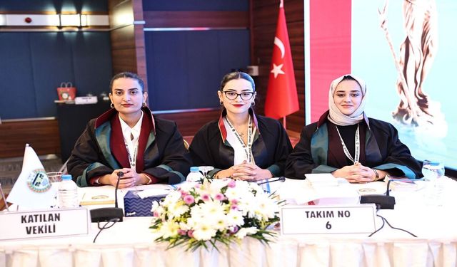 Türkiye Kurgusal Duruşma Yarışması'nda Şampiyon Batman Barosu