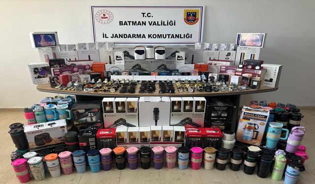 Batman Jandarması Kaçakçılara Göz Açtırmıyor