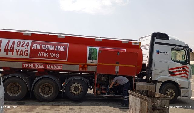Batman'da 13 Ton Atık Yağ Geri Dönüştürülerek Ekonomiye Kazandırıldı