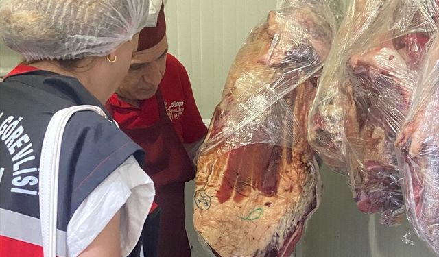Batman'da 8 ayda 1344 İşyerine Kaçak Et Denetimi Yapıldı