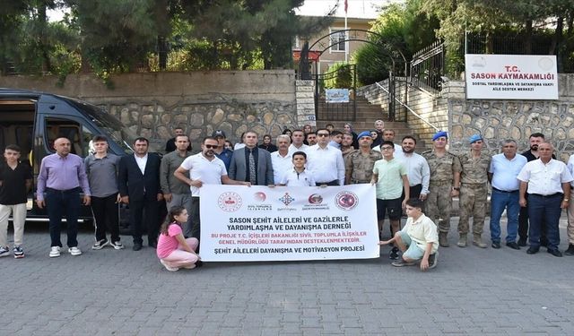 Şehit Aileleri Sason'da Buluştu