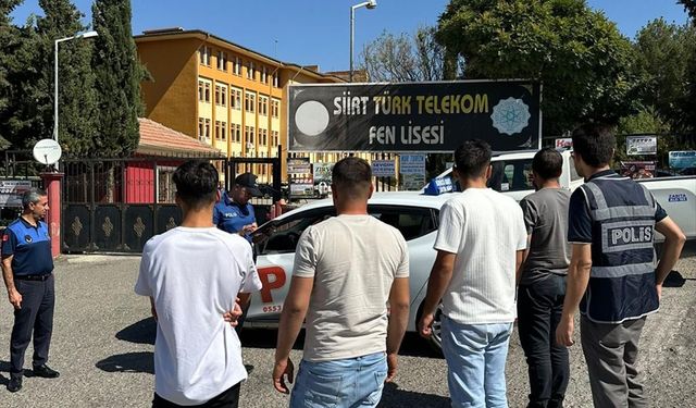 Siirt'te Her Noktada Denetim, Her Ferde Huzurlu ve Güvenli Eğitim
