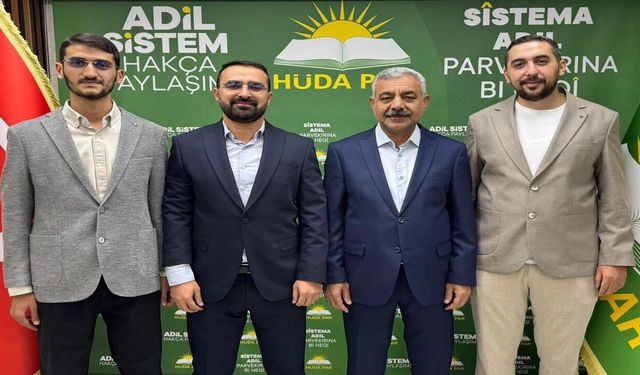HÜDA PAR Batman İl Gençlik Kollarında Bayrak Devri