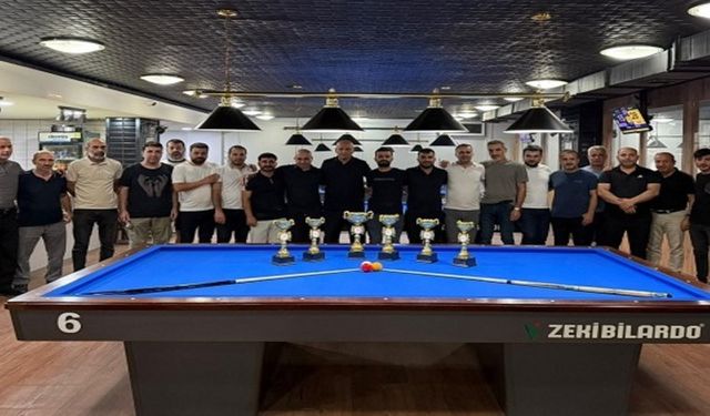 Batman'da Bilardo Şampiyonu Kim Oldu?
