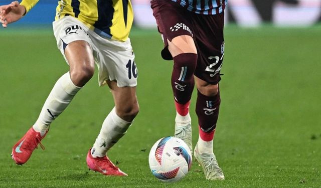 Fenerbahçe Trabzonspor Maçı İlk Yarı Kaç Kaç Bitti?
