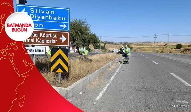 Batman Belediyesi'nden Üçyol'a Kadar Temizlik Çalışması