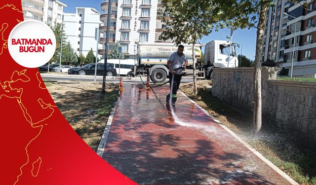 Batman Devlet Su İşleriyle Yollar Pırıl Pırıl