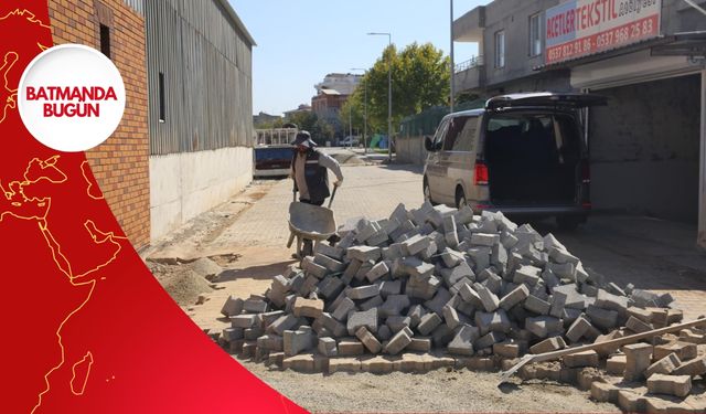 Batman'da Altyapı Çalışması Bitti, Sıra Üstyapıda