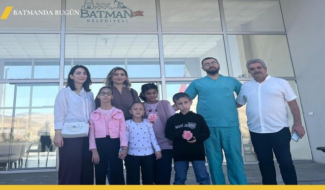 Batman’da Özel Kalp'lerden Minik Dost'lara Ziyaret
