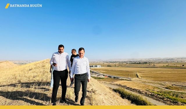 Batman'ın Şehir Girişi Yeşillendiriliyor