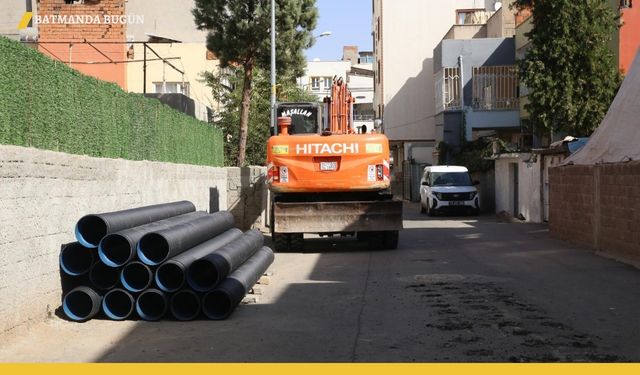 Sağlık Mahallesi’nde Altyapı Yenileniyor