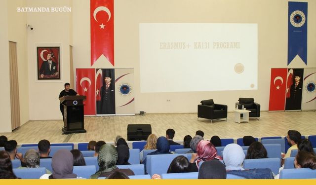 Batman Üniversitesi'nde Avrupa Fırsatları