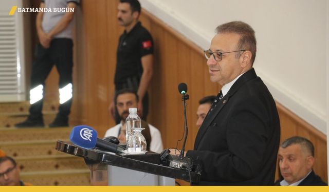 Büyükelçi Bağış, Batman'da 'Türkiye Yüzyılı'nı Anlattı