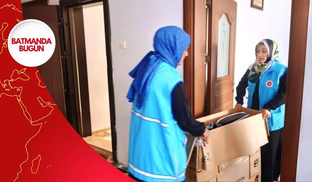 Batman’da Genç Gönüllülerden Duygulandıran Ziyaret