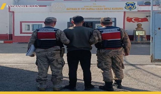 15 Yıl Hapis Cezalı 'Siber Fırari' Batman'da Yakalandı