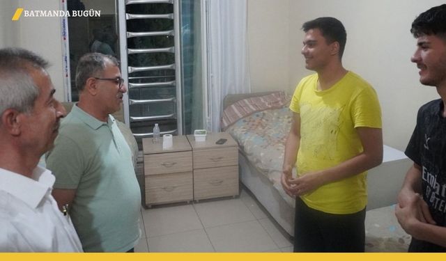 Batman’da Öğrencilere Yuva Sıcaklığında Yurt Ortamı