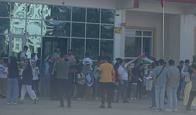 Batman’daki Okulda Filistin İçin Duygusal Etkinlik