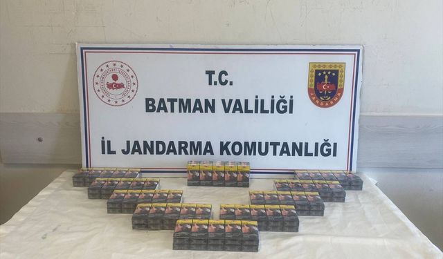 Hasankeyf'te Kaçakçılık Operasyonu