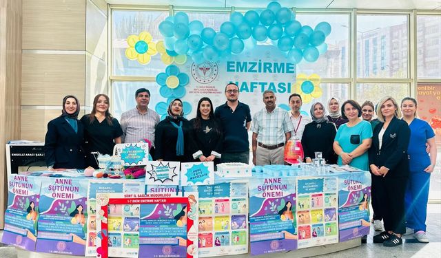 Siirt Eğitim ve Araştırma Hastanesi'nde 'Emzirme Haftası' Yapıldı