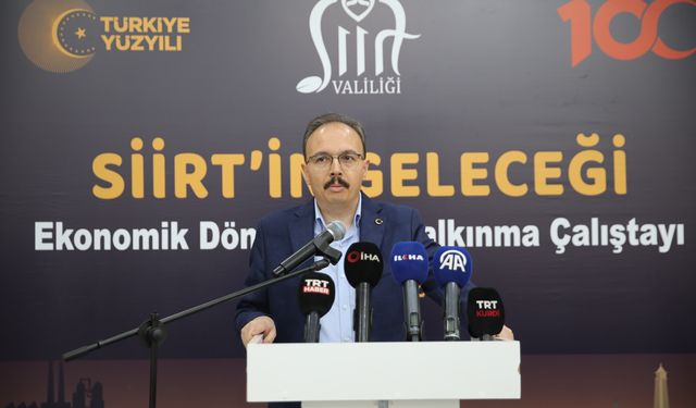 Siirt'in Ortak Vizyonu İçin Çalışıyoruz