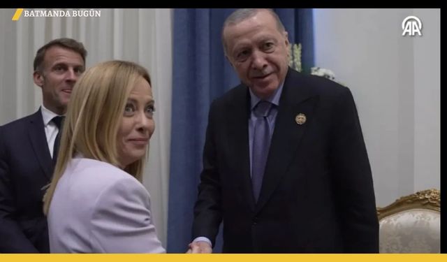 Cumhurbaşkanımızdan İtalya Başbakan’ı Meloni'ye Esprili Sigara Uyarısı