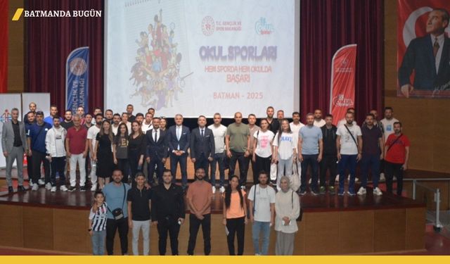 Batman’da Sporun Kalbi Okullarda Atacak