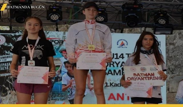 Batmanlı Sporcular Antalya'da Çifte Madalya Kazandı