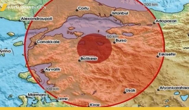 Balıkesir ve Çevresi Durmaksızın Sallanıyor