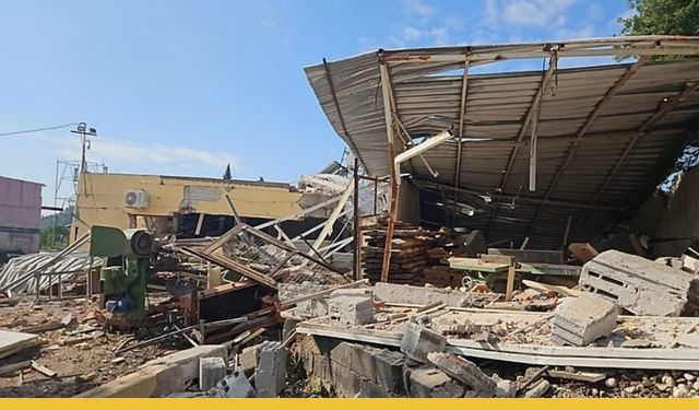 İzmir Bayraklı'da Korkunç Patlama