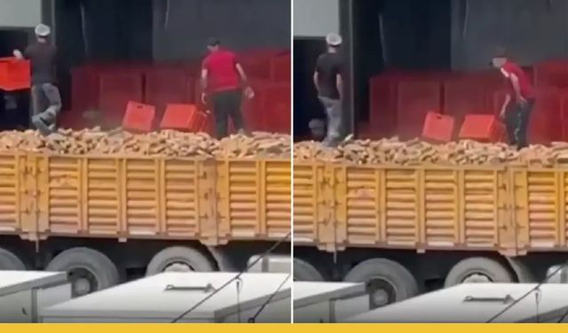 Konya Belediye Fırınından Skandal Görüntüler