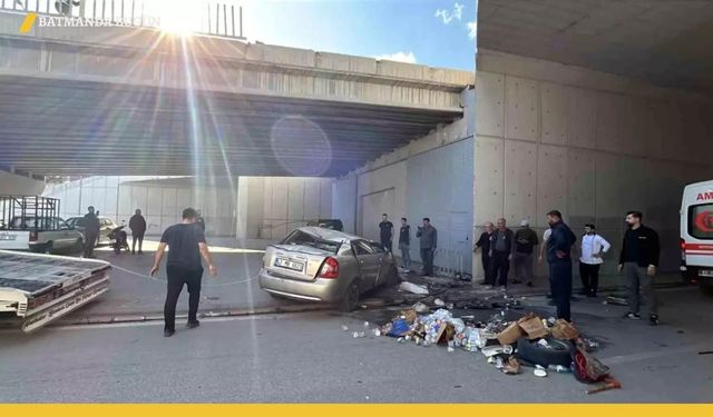 Konya’da Üst Geçit Kazası