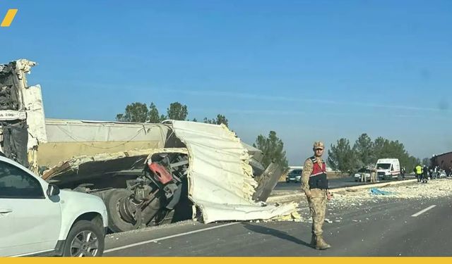 Batman-Diyarbakır Yolunda Korkunç Kaza