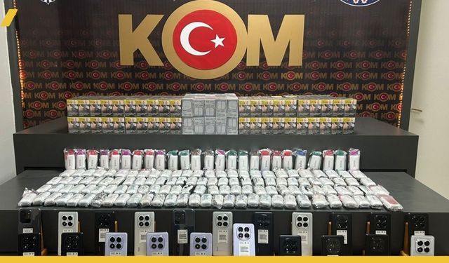 Batman'da Çok Sayıda Elektronik Sigara ve Cep Telefonu Ele Geçirildi
