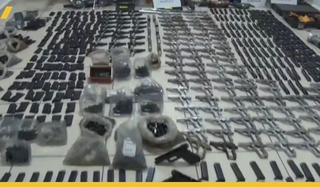 Batman'da Üç Yılda 2.312 Silah Ele Geçirildi