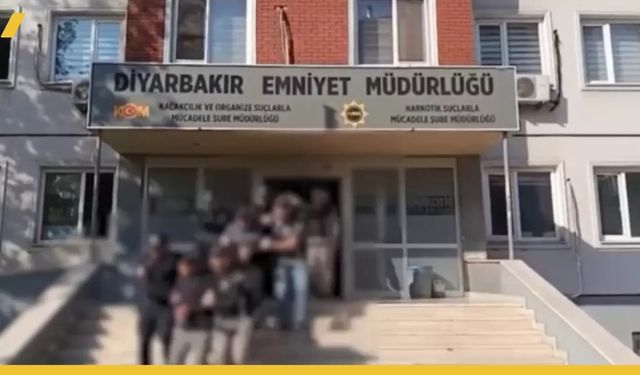 Diyarbakır Merkezli Operasyonda Organize Suç Örgütünden 25 Tutuklu