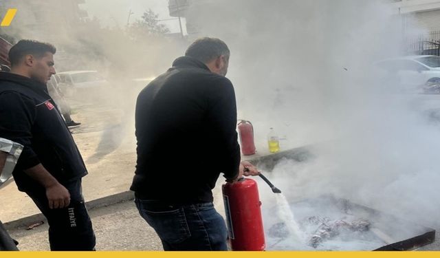 Batman Belediyesi Tekstil İşçilerine Yangın Eğitimi Verdi