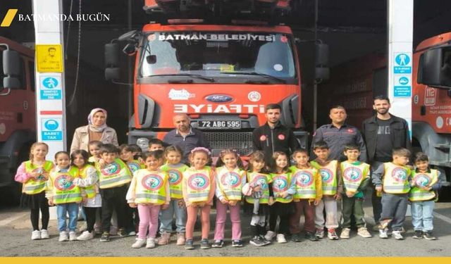 Batman İtfaiyesinden Dev Tatbikat Seferberliği