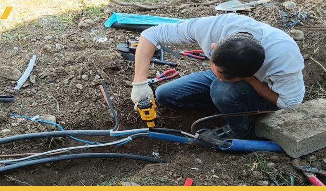 Batman’da Yeşil Alanlarda Su Kaybına Son