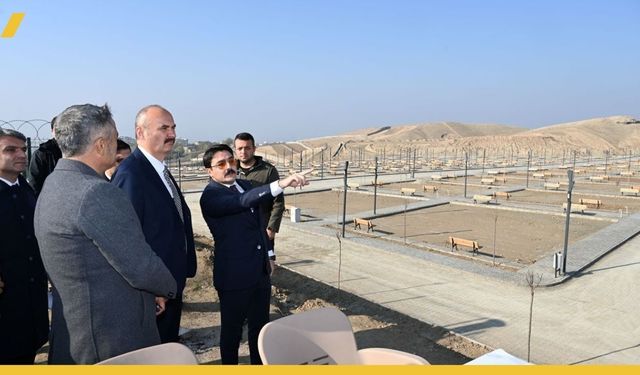 Batman'ın Yeni Mezarlığı Nasıl Olacak? Vali Canalp Projenin Tüm Detaylarını Yerinde Keşfetti