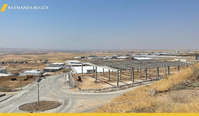 Batman OSB'de 48 Bedelsiz Sanayi Parseli Yatırımcılarını Bekliyor