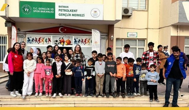 Batman Gençlik Merkezleri Çocukların Gelişimine Katkı Sunuyor