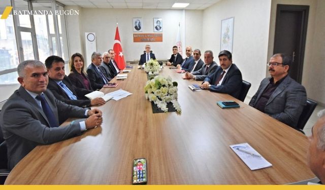 Batman Eğitiminde Yeni Yol Haritası  İstişarelerle Çizildi