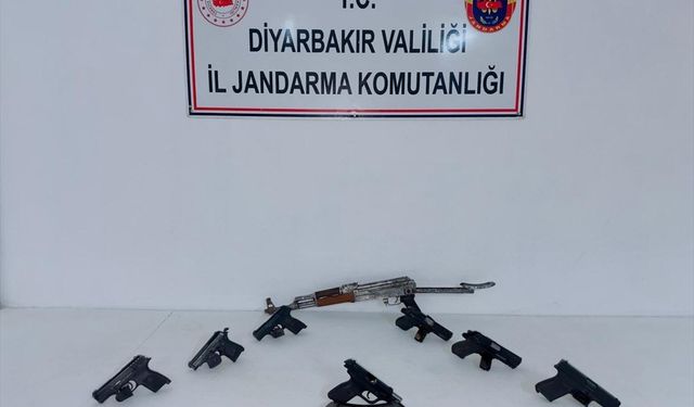 Diyarbakır'da Silah ve Mühimmat Ele Geçirildi