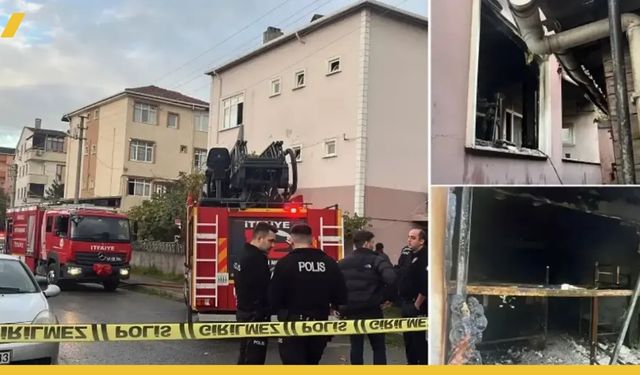 Kocaeli Darıca'da Bıçak Çekti, 30 İşçinin Kaldığı Binayı Ateşe Verdi