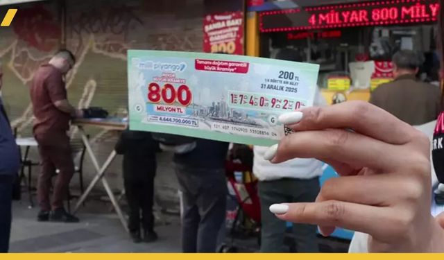 Milli Piyango'dan Göz Kamaştıran 800 Milyon TL