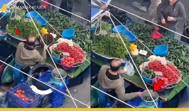 İstanbul Bahçelievler'de Engelli Pazarcıdan Pes Dettirten Hareket