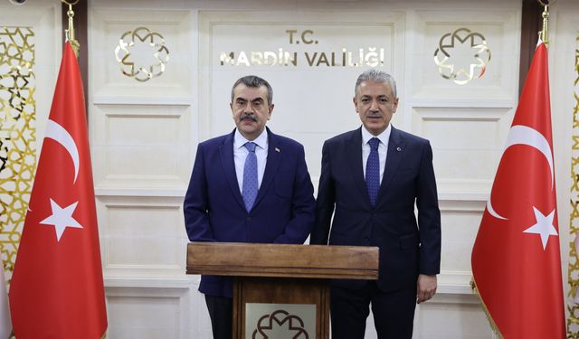 Milli Eğitim Bakanı Tekin'den Mardin'de Mesleki Eğitime Vurgu